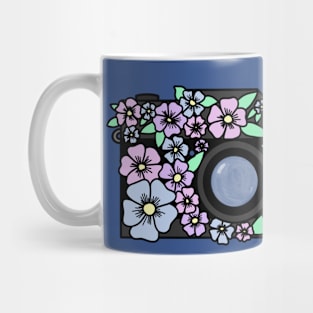 Floral Camera Mug